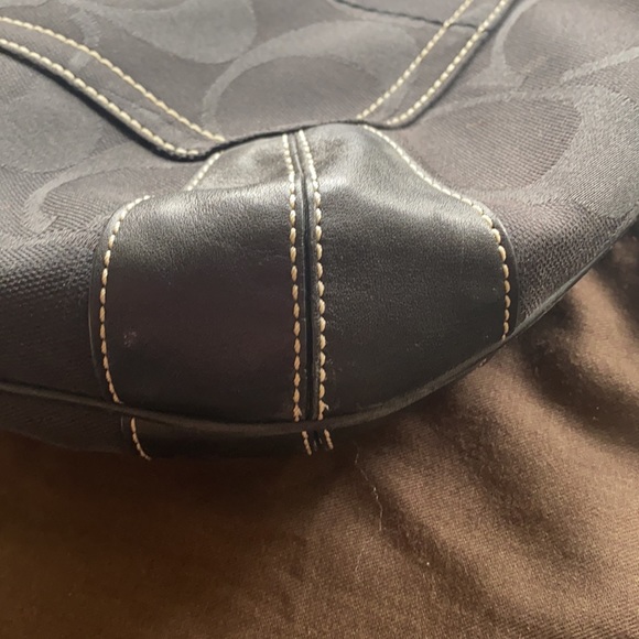 COACH black shoulder bag - Picture 5 of 6